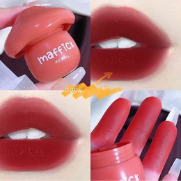 Lip Gloss Mushroom Mousse Matte Canned Mud Velvet Lipstick Dyeing Moisturiser Liquid Waterproof