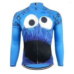 Racing Jackets Blue Cycling Jersey Winter Fleece And No Long Sleeves Clothing Ropa Mtb