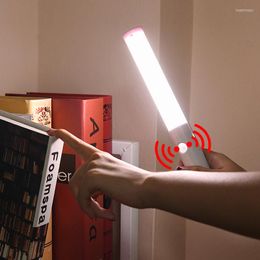 Night Lights LED Motion Sensor Light USB Charging Lamp Home Bedroom Closets Wardrobe Table Corridor Room Decor Nightlights