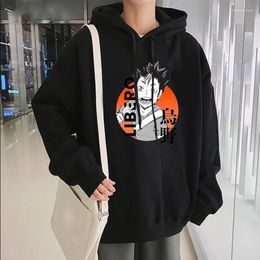 Men's Hoodies 2023 Harajuku Pullover Volleyball Junior Anime Loose Casual Sweatshirt Plus Size Haikyuu For Men And Women