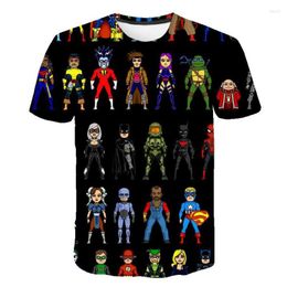 Men's T Shirts Fashion Trend Anime T-shirt 2023 Summer 3D Printed Cartoon Cute Shirt O-Neck Men Selling Short Sleeves