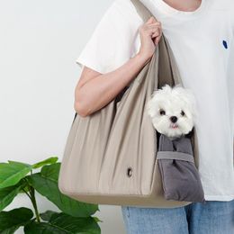 Dog Car Seat Covers Bag For Small Dogs Pet With Hand And Adjustable Shoulder Strap Carrier 6 Pocket Cat Traveling Subway