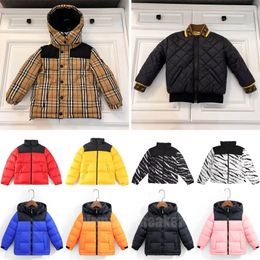 2023 Winter New designer kids coat Down Jacket For Boys Real Raccoon Fur Thick Warm Baby Outerwear Coats boys girls jackets Years Kid Fashion Teenage Parka