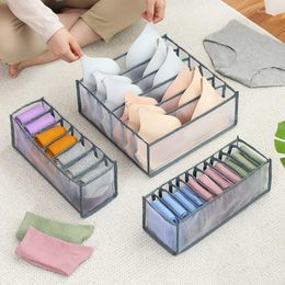 Storage Boxes Closet Organiser For Underwear Socks Home Cabinet Divider Box Clothes Foldable Drawer