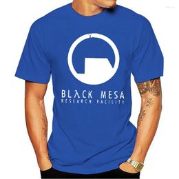 Men's T Shirts Black Mesa Half Life Shirt Men Women Cool Tee Euro Sizes Xxxl