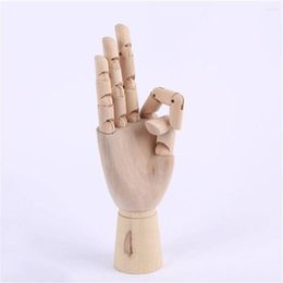 Decorative Figurines 2023 Fashion Human Artist Model Wooden Hand Drawing Sketch Mannequin Movable Limbs