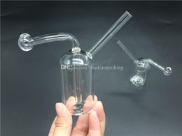 Glass Oil Burner Bong Water Pipes for oil rigs pipe bongs small mini oil burners dab rig hookah heady Smoking ash catcher hookah smoking