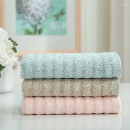 Towel Bamboo 1-Piece Hand Cotton Towels Gift Breathable Quick Dry Bathroom Solid Color 34 76cm