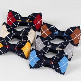 Bow Ties 2023 Arrivals High Quality Men's Tie Butterflt Fashion Romantic Wedding Groom Causal Party Bowtie For Men With Gift Box