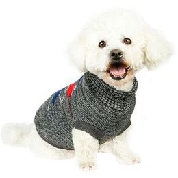 Dog Apparel Fashion Designer Outfits Small Clothes Warm Non-sticky Puppy Clothing For Pomeranian Poodle Cat Pet