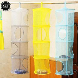 Storage Boxes Multi-function 4 Shelf Hanging Bag Toy Organizer Toys Bathroom Kitchen Closet Tools