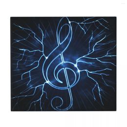 Table Mats Drying Mat Music Notes Heat Insulation Holder Dish Cup Draining Pad Kitchenware