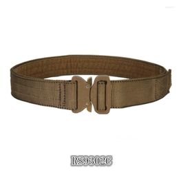 Waist Support 2023 Tactical 1.75 Inch Belt Hook & Loop Shooter Belts Military Hunting Webing- Nylon CB