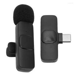 Microphones Lavalier Lapel Mic Wireless Microphone High Sensitivity For Recording