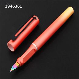New Listing High Quality 6056 Orange Colour School Supplies Student Office Stationary Colours Nib Fountain Pen Ink