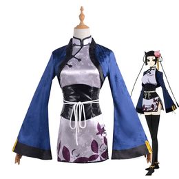 Anime Costumes Black Butler Ran mao Cosplay Cheongsam Halloween Carnival Uniforms Wig