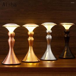 Table Lamps Touch Bar Lamp Rechargeable Bedroom Bedside Night Light Dimmable Restaurant Coffee Shop Desktop Decorative