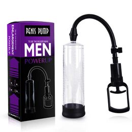 Sex Toys Massager Electric Penis Pump Vacuum Enlargement Usb Rechargeable Erection Extender Male Enlarger Toy for Men