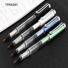 Portable paint Watercolour Brush pen Soft art drawing Calligraphy Brushes Refillable Ink Fountain Pens school student supplies