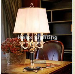 Table Lamps Ly European Modern Crystal Lamp Lighting Bedroom Bedside Luxury Fashion AC D