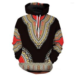 Men's Hoodies African Folk-custom 3D Printed Hoodie Harajuku Style Native Streatwear Sweatshirt Ethnic Men Clothing Jacket