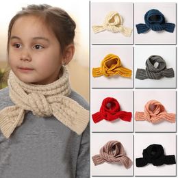 Scarves Children Winter Scarf Baby Warm Knitted For Ladies Boys Girls Soft Kids Women Thick Neck-Wrap AccessoriesScarves Kiml22