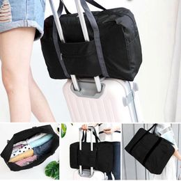 Storage Bags Durable Travel Duffel Bag Large Capacity Foldable Carry Luggage Tote Outdoor Supplies NDS