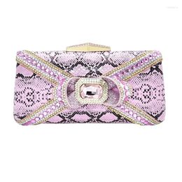 Evening Bags Ladies Handbags Diamond Skull Clutch Women Womens And Purses Bag Bridal Shoulder Chain