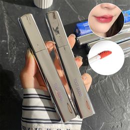 Lip Gloss Small Silver Tube Mirror Face Lipglaze High Water Lipgloss Lasting Moisturising Nutrition Lipstick Female Makeup