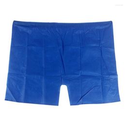 Underpants Disposable Blue Elastic Briefs Breathable Non-woven Fabric Panties One For TIME Use Underwear Short Women Men