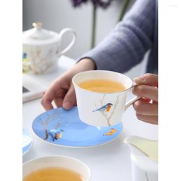 Cups Saucers Luxury Coffee And English Afternoon Tea Party Bone China Cup Set Ceramic Scented Drinking