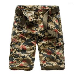 Men's Shorts Summer Camouflage Tactical Cargo Men Khaki Jogger Military Casual Loose CottonMen's Heat22