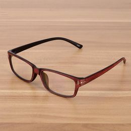 Sunglasses Frames Women And Men's Vintage Frame Glasses Students Retro Clear Lens Eyewear Coffee Myopia Prescription Spectacle Goggles