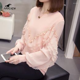 Women's Sweaters Sweater Plus Size 2023 Fall Fashion Loose Long-Sleeved Solid Color Lace Cutout Casual Style Knitted Pullover Kenn22