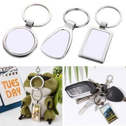 Keychains Sublimation Blank Keychain With Key Ring Heat Transfer For Christmas Valentine Graduation Day Present