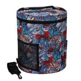 Yarn Storage Bags Cylinder Crochet Storage Bag Woolen Yarn Organizer for Knitting And Knitting 1223857