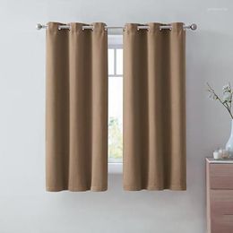 Curtain Universal Thickened Blackout Fabric Curtains Double-Sided Sunscreen Shading Thermal Insulation Home Decoration
