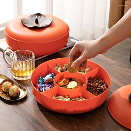 Storage Bottles Persimmon Candy Box With Lid Sealing Portable Organisation For Chocolate Cookies Case N29 22 Drop