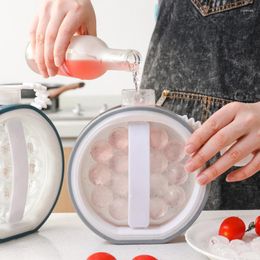 Baking Moulds Ice Ball Maker Kettle Kitchen Bar Accessories Gadgets Creative Cube Mold 2 In 1 Container Pot