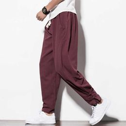 Men's Pants Geskeey Japanese Men Harajuku Thin Leg Overalls Thai Knickerbockers Streetwear Sweatpants Male Korean Casual Joggers