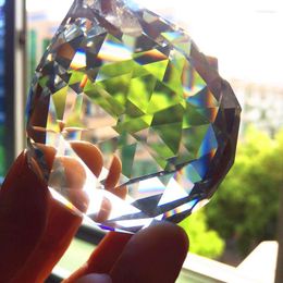Chandelier Crystal 80mm K9 Hanging Balls Cut Faceted Glass Prism Pendants Beads Curtain Ornament Home Decor DIY