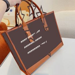 Luxury Tote Designer Bags Black Leather Handbags Large onthego Shopping Bag Handbags Totes for Women Purse 2023 new 11722
