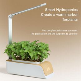 Grow Lights Hydroponics Growing System Indoor Kitchen Smart Planter LED Light Kit