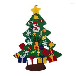 Christmas Decorations Big Deal Felt Tree For Kids 3.2Ft Diy With Toddlers 30 Pcs Ornaments Children Xmas Gifts Hanging Ho