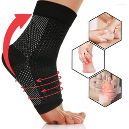 Women Socks Sports Ankle Brace Compression Support Anti Fatigue Men Breathable Net Foot Sleeve Protective Gear