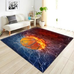 Carpets Modern Living Room Carpet Home Bedroom Bedside Children Decoration 3D Large Rug Kitchen Balcony Hallway Bath Anti-Slip Floor Mat