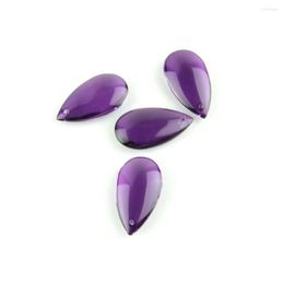 Chandelier Crystal 38mm/50mm Dark Purple Water Drop Prisms For Lighting Suncatcher Ornament Lamp Hanging Decoration