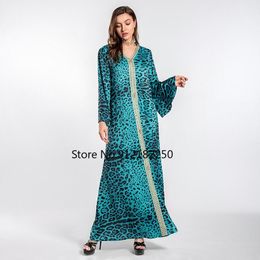 Ethnic Clothing Plus Size Kaftan Abaya Dubai Muslim Long Maxi Dress Turkey Islam Robe Longue Femme Musulmane Dresses For Women Caftan Maroca