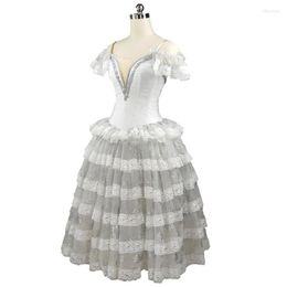 Stage Wear Professional High Quality Women Girls Ballet Dance Long Romantic Tutu