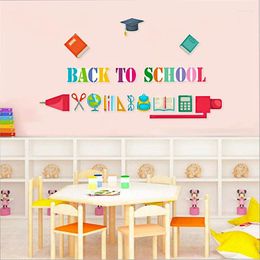 Wall Stickers 1 Pcs Nordic Letter Room Walls Decoration For Kindergarden Sticker Decal Art DIY Wallpaper